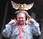 Columbus Santa Maria Pirate Weekend 9/11 Button