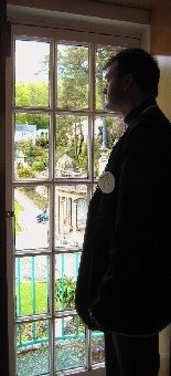 Prisoner Number 6 at His Window