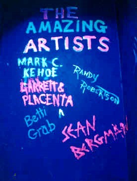 The Amazeing Glow Maze Artists