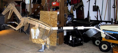 Velociraptor Chickenwire - Side