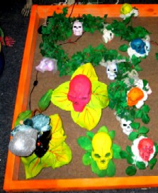 The Larger Plants in the Skeleton Garden in Light