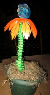 Small Skeleton Flower Repainted