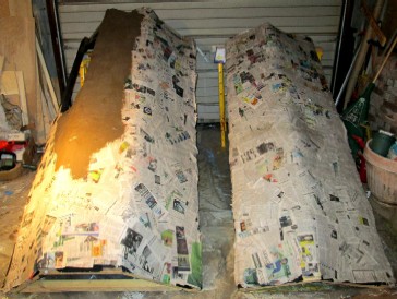 Skeleton Tree With Paper Mache Skin