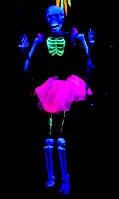 Skeleton Garden - Girl on Swing