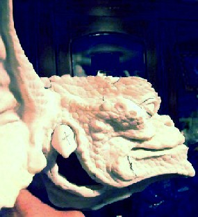 Dan Resculpting Gremlin - Spike Side Detail