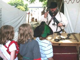 Sunday display - blacksmithing