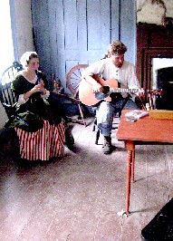 Jake and Autumn Book playing