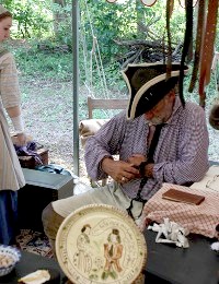 David Book and shackles