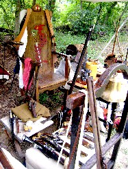 Iron Spike's gun collection