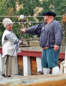 Perkeo and Grizz swordfight 1