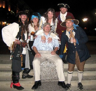 Army guy with pirates