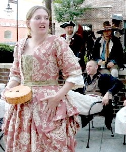 Kate selling tickets