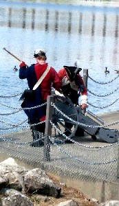 Reiske Family Cannon Firing 1