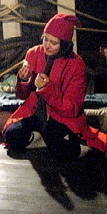 Georgia working on something on the Santa Maria