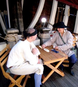 Sam and Shay playing games