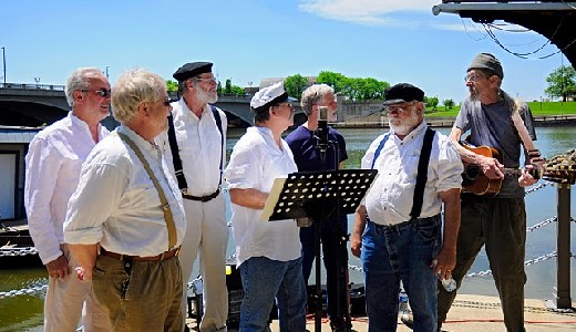 The Hard Tackers at the Santa Maria