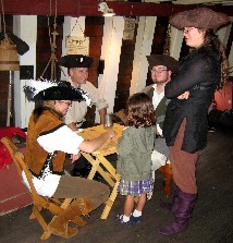 The gang playing games