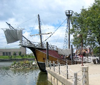 A view of the Santa Maria