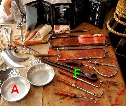 Surgeon's Table right side