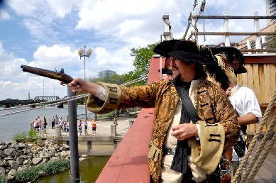 Shannon preparing to fire