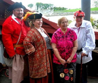 Dan and Jennie and their parents