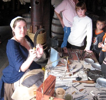 Kate with the new Amputation Blade