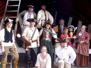 The defenders of the Santa Maria