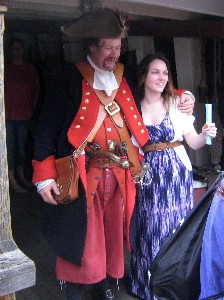 John Rieske Posing with Friend