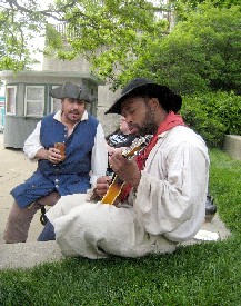 Corey Plays his Mandolin
