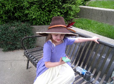 Lilli with Mission's Hat