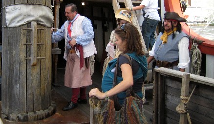 Dan signing the articles
