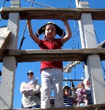 Girl on the Quarter Deck