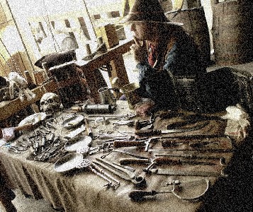 Mission the surgeon pondering