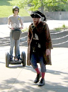 Watch out for wandering pirates