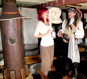 Chelsea chatting with Dan