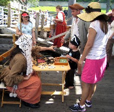 Michelle plays a customer