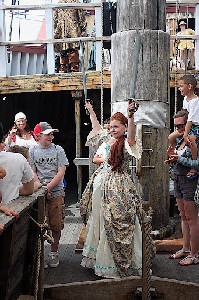 Governor's Daughter with the swords