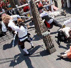 Even more melee on the quarterdeck