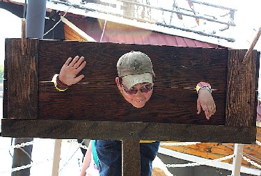 Guy in stocks