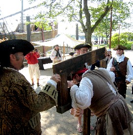 MD being put in stocks