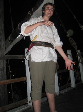 Andrew telling his version of Old Ernie