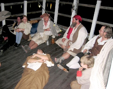 Listening to the tales of Old Ernie