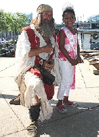 Billie and a princess