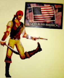 Cardboard Pirate Decoration