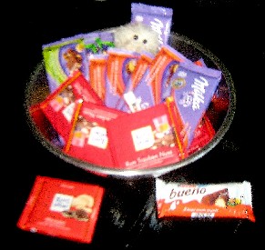 Lob in a Huge Bowl of German Chocolate