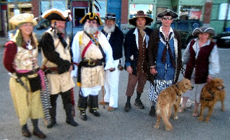 A group shot with Rachel and Charlie