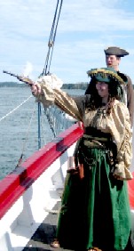 Katherine Firing the Pistol