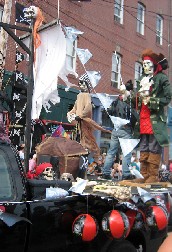 A lot of Skeleton in the Back of a Truck