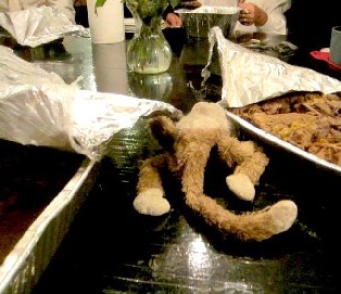 Lob on the Dinner Table