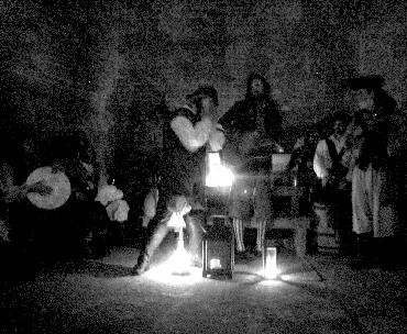 The band in b/w